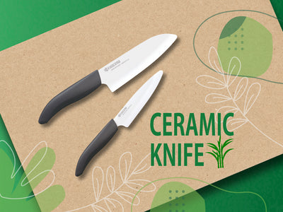 環境に配慮したハンドル素材を採用したセラミックナイフが国内初登場！