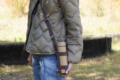 秋はボトルストラップでお出かけ🍂