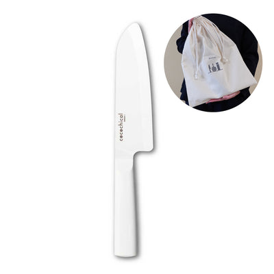 【クリスマス限定】cocochical セラミックナイフ（包丁）三徳大 16cm