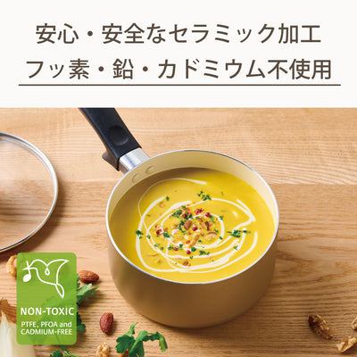 セラブリッド 両手なべ 20cm（IH/ガス火対応）