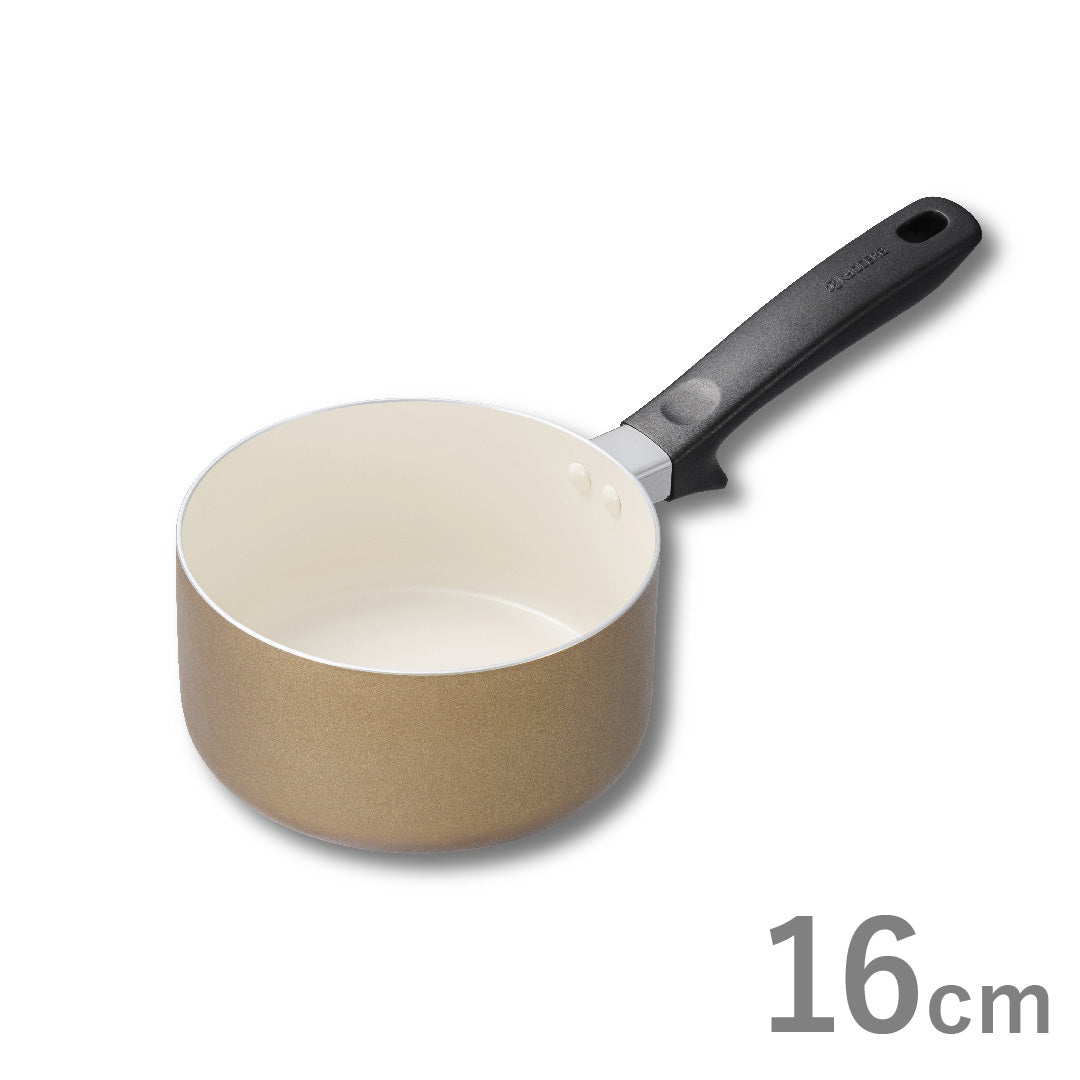 公式】京セラ セラブリッド 片手なべ 16cm（IH/ガス火対応） – 京セラ