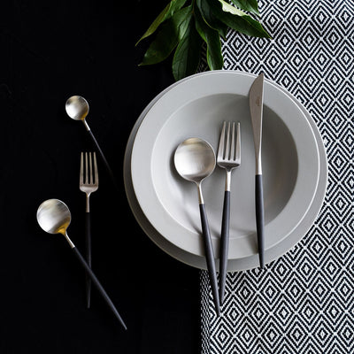 Cutipol（クチポール）GOA/ゴア ブラック テーブルフォーク