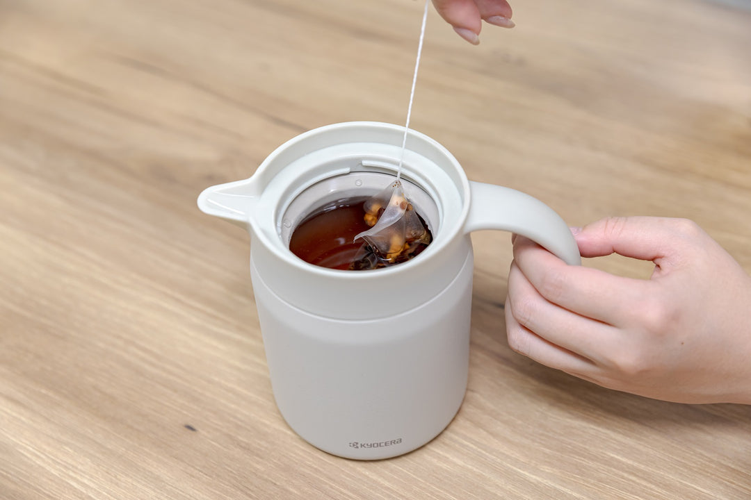 コーヒー＆ティーメーカーポータブルボトルワンタッチドリッパー付き真空断熱保温保冷 こんなの欲しかった！ ちょうど良い「真空断熱コーヒーサーバー」でき